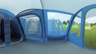 Vango Family  Hayward 600 XL 360° View 2017 [upl. by Narf26]