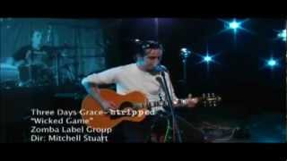 Adam Gontier  Wicked Game Stripped HD CC [upl. by Taka88]