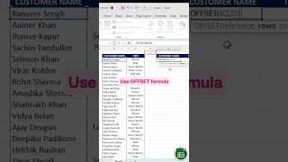 Insert Scrollbar In Excel excel exceltech shorts [upl. by Ilan]