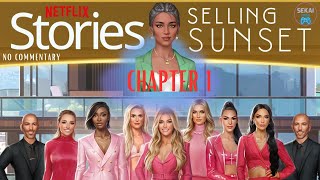 Welcome to Chapter 1 of “Selling Sunset The Game” on Netflix Stories [upl. by Nariko695]