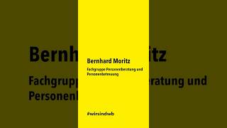 Bernhard Moritz Spitzenkandidat Fachgruppe Personenberatung und Personenbetreuung [upl. by Ciaphus]