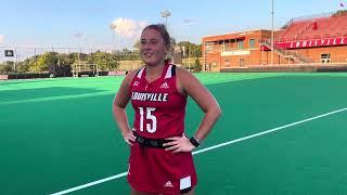 FH Emilia Kaczmarczyk postgame interview vs James Madison [upl. by Larina]