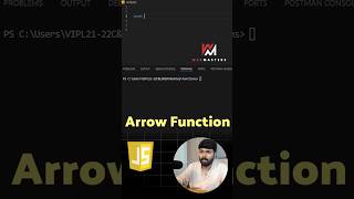 Arrow Function in JavaScript js coding placement webprogramming coderslife learnwebcode [upl. by Gerrald502]