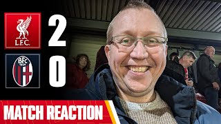 Mac Allister was MAGNIFICENT  Liverpool 20 Bologna  Pajaks Match Reaction [upl. by Dierolf]