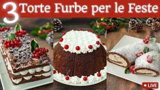 TORTE FURBE PER LE FESTE 3 Idee Facili in Diretta  Fatto in Casa da Benedetta [upl. by Nicoli]