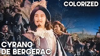 Cyrano de Bergerac  COLORIZED  Oscar Winning Movie  Classic Adventure Film [upl. by Eednyl361]