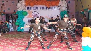 Kandho se milte hai kandhe  Dance performance by junior cadets of Annie Besant Military Academy [upl. by Notsek]