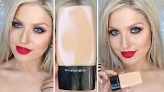 First Impression Review ♡ Illamasqua Rich Liquid Foundation [upl. by Jaynell]