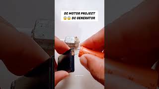 DC Motor Project DIY 😱😱 experiment diy motor [upl. by Ontina]