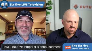 IBM LinuxONE Emperor 4 Announcement  Episode 139  Six Five [upl. by Nnaid]