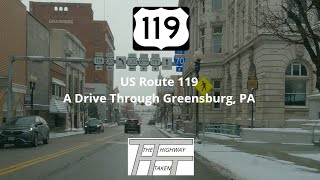 US Route 119 – A drive through Greensburg PA [upl. by Rodolfo782]