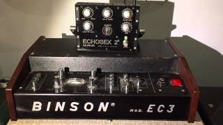 Gurus Amps ECHOSEX 2 VALVE ECHO PREAMP at Al´s TV [upl. by Hbaruas]