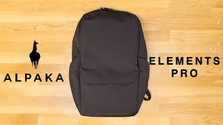 Best EDC Tech Backpack for the Office Alpaka Elements Pro [upl. by Ylsel]