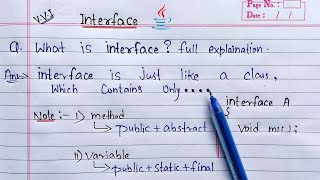 Interface in Java  Learn Coding [upl. by Nnayr]