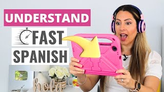 How to Understand FAST paced SPANISH  Por qué los latinos hablan tan RÁPIDO [upl. by Burkley145]