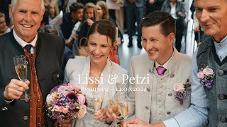 Hochzeit ❤️🎺💍 Lissi amp Petzi  14092024 [upl. by Enayd]