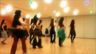 Yaël Zarca France  SPICY COMBOS bellydance WORKSHOP in Barcelona 2013 [upl. by Winther]