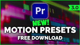 Premiere Pro Presets That Will REVOLUTIONIZE Your EDITS  EM 30 [upl. by Semmes]