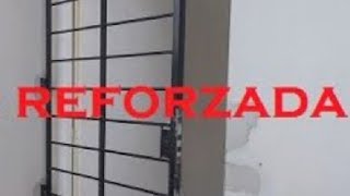 Como hacer rejas para puertas reforzada tutorialhow to make door reinforced grating [upl. by Prussian]