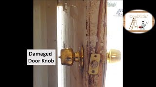 Door Knob Repair [upl. by Manheim810]