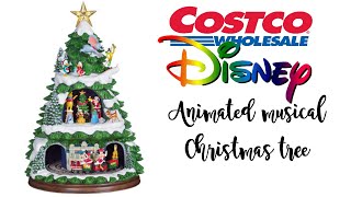 Disney Musical Christmas Tree Ornamanet🎄 Costco Disney Collection [upl. by Richia412]