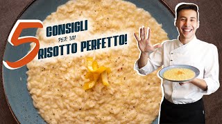 Come preparare un RISOTTO PERFETTO Consigli [upl. by Sotsirhc]