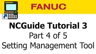 NCGuide Tutorial 3  The Setting Management Tool  Part 4 of 5 [upl. by Groark447]