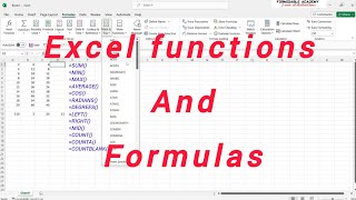 Mastering Essential Excel Functions and Formulas [upl. by Anaz]