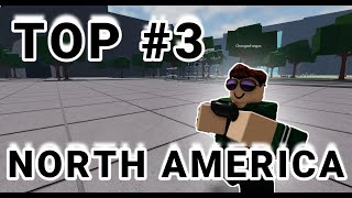 Fighting The OFFICIAL 3 NORTH AMERICAN PLAYER  The Strongest Battlegrounds  Roblox [upl. by Ayoted746]