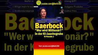 grünen güntherjauch Faeser Baerbock Millionär Peru satire BIP Parodie comedy humor [upl. by Itra608]