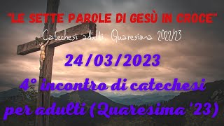 7ª quotPadre nelle tue mani consegno il mio spiritoquotquotLe 7 parole di Gesù in Crocequot  Quaresima 2223 [upl. by Kcirdle850]