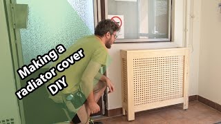 Making a radiator cover  DIY [upl. by Ketti]