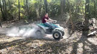 Blowing Through An Ash Pile At 20 MPH￼ [upl. by Frasch]