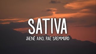 Jhené Aiko  Sativa Lyrics ft Rae Sremmurd [upl. by Deering]