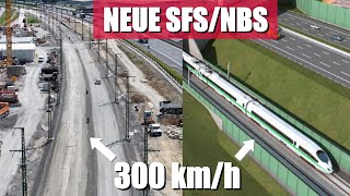 Doku Diese NEUEN Schnellfahrstrecken werden gebaut  NBSSFS in Deutschland [upl. by Silecara]