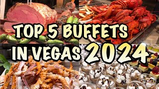 Top 5 Buffets in Las Vegas 2024 [upl. by Anazus877]