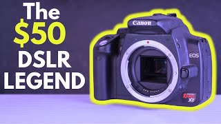 Best 50 Ultra Budget DSLR Camera in 2024  Canon EOS Rebel XT [upl. by Sekyere]