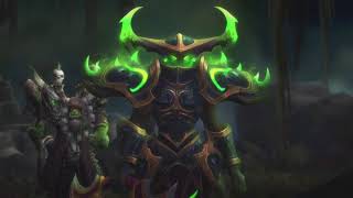 Demon Hunter Cutscene 4  GULDAN AND CORDANA DISCOVER ILLIDAN World of Warcraft [upl. by Elegna]