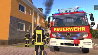 Emergency Call 112 Sim  Wuppertal Firefighters on Duty 4K [upl. by Eidissac]