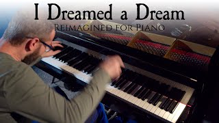 I Dreamed a Dream  Piano Solo Cover  Sheet Music  Les Miserables [upl. by Riti]