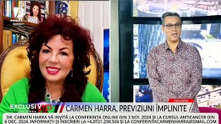 Dr Carmen Harra  Banii cash dispar băncile se închid inflația va fi uriașă  Previziuni 2024 [upl. by Yttik]