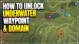 How to Unlock Underwater Teleport Waypoint and Domain in Sumeru  Puzzles 【Genshin Impact】 [upl. by Appel]