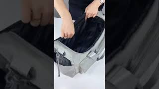 Duffle Bag with Shoe Compartment  Perfect for Gym Travel and More [upl. by Mcclain]