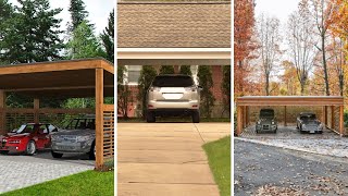 Modern Carport Design Ideas  Modern and Affordable DIY Designs for Your Home in 2024 [upl. by Amble653]