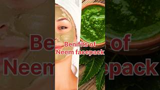 The ultimate advantages of applying neem facepack 🌿 Dont Forget to Subscribe for healthy Updates 🫶 [upl. by Aneej]