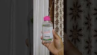 Garnier Micellar Water review☺️ trending makeup lipstick trendingshorts reels review hair [upl. by Anig]