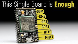 Make projects via Micropython using just A9G board  GSM GPRS GPS MQTT and lot more [upl. by Yentrok61]