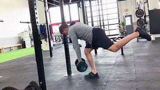 Supported SingleLeg Deadlift [upl. by Bust]