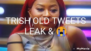 Big Brother TRISH old Tweets LEAK amp ITS NOT GOOD [upl. by Atiuqel]