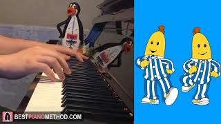 Bananas In Pyjamas  Theme Song Piano Cover by Amosdoll [upl. by Soni]